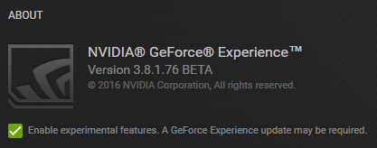 geforce experience beta