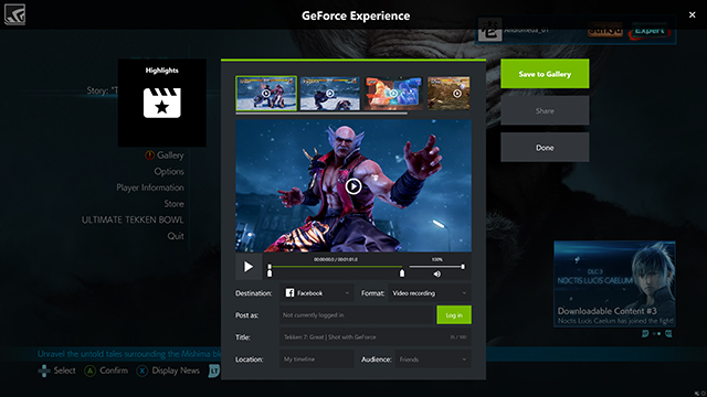 Geforce experience geforce online now