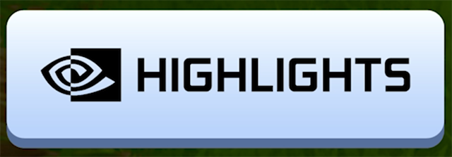 click the highlights button at the end of a fornite battle royale match to save and - fortnite geforce highlights not working