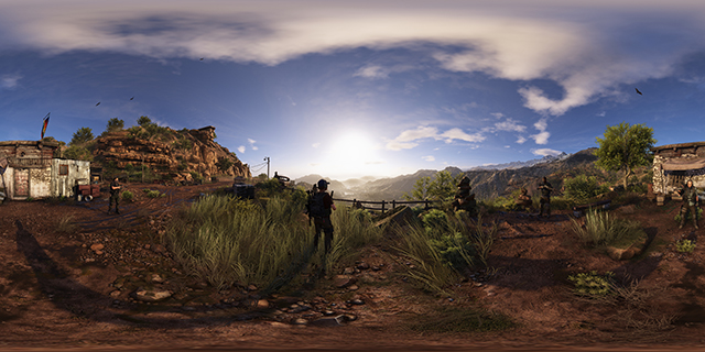 Tom Clancy's Ghost Recon Wildlands NVIDIA Ansel 360 Degree Photosphere Screenshot