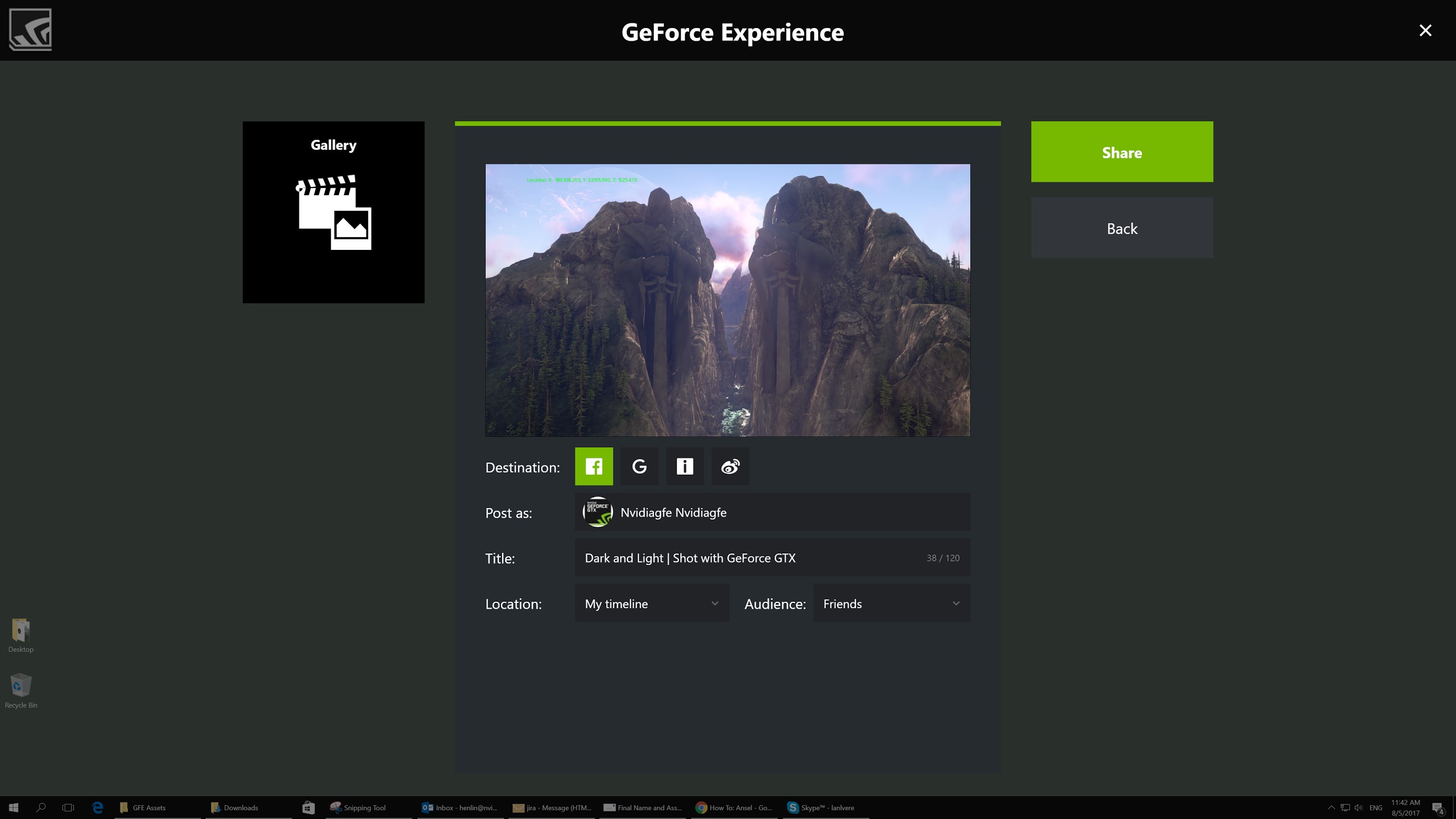 Geforce experience gtx discount 1070