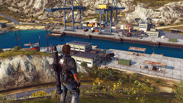 Just Cause 3 - SSAO (Screen Space Ambient Occlusion) Interactive Comparison #003 - On vs. Off