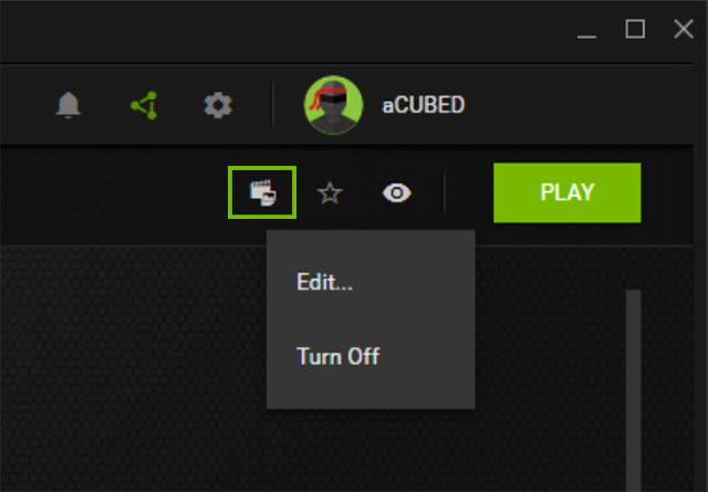 nvidia shadowplay how to turn off