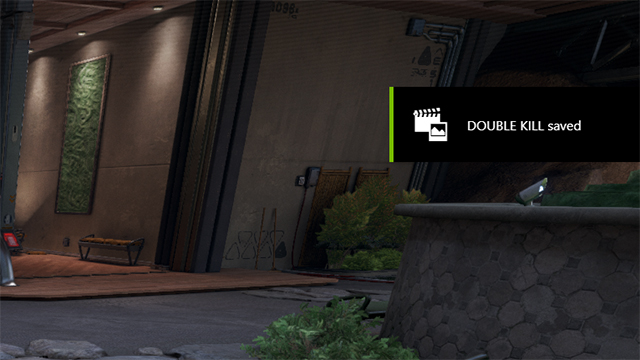 ShadowPlay Highlights in LawBreakers: An in-game notification, which can be disabled in GeForce Experience's settings, tells you when a Highlight has been saved