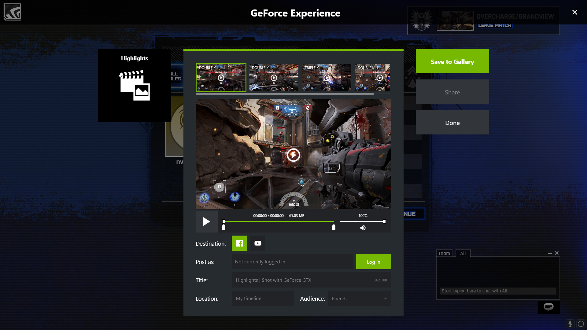 geforce experience overlay hotkey