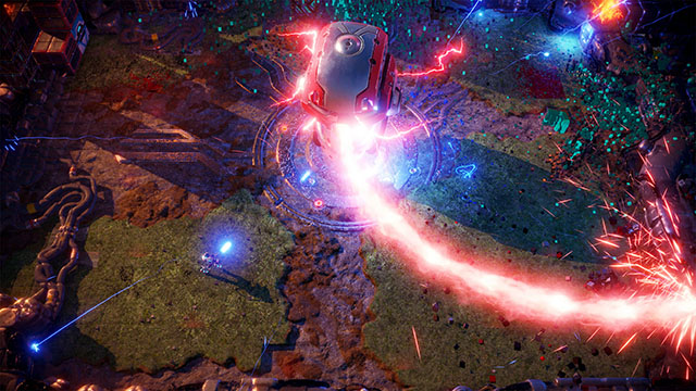 <em>Nex Machina</em> PC Version Announcement Screenshot #001