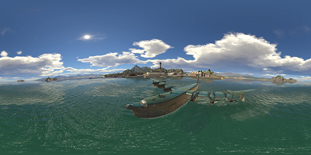 NVIDIA Ansel: War Thunder 360 Degree Photosphere Screenshot