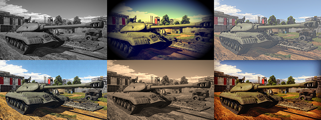 NVIDIA Ansel: War Thunder Filter Collage