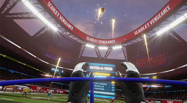 Oculus Touch Game Ready 游戏 -“VR 体育挑战 (VR Sports Challenge)”