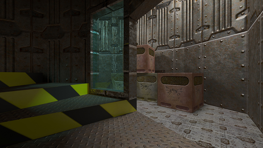 Quake II RTX Interactive Comparison #006 - Version 1.2 vs. Version 1.1