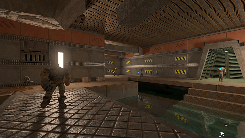 Quake II RTX Interactive Comparison #009 - Version 1.2 vs. Version 1.1