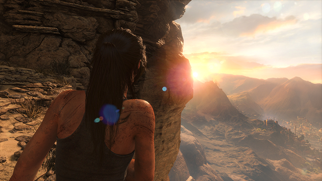 Rise of the Tomb Raider - Lens Flares Interactive Comparison #001 - Lens Flares On vs. Lens Flares Off