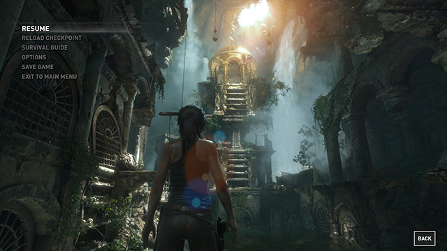 Rise of the Tomb Raider - Level of Detail Interactive Comparison #003 - Very High vs. Low