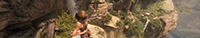 《古墓奇兵: 崛起》NVIDIA Surround 遊戲截圖
