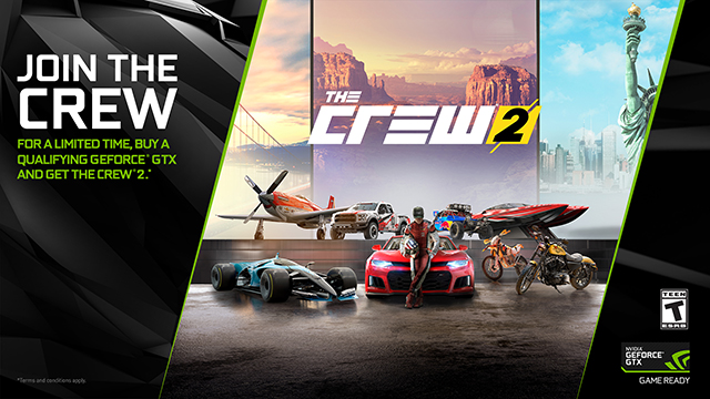 The Crew 2 Join The Crew With Our Geforce Gtx 1080 And 1080 Ti Gpu