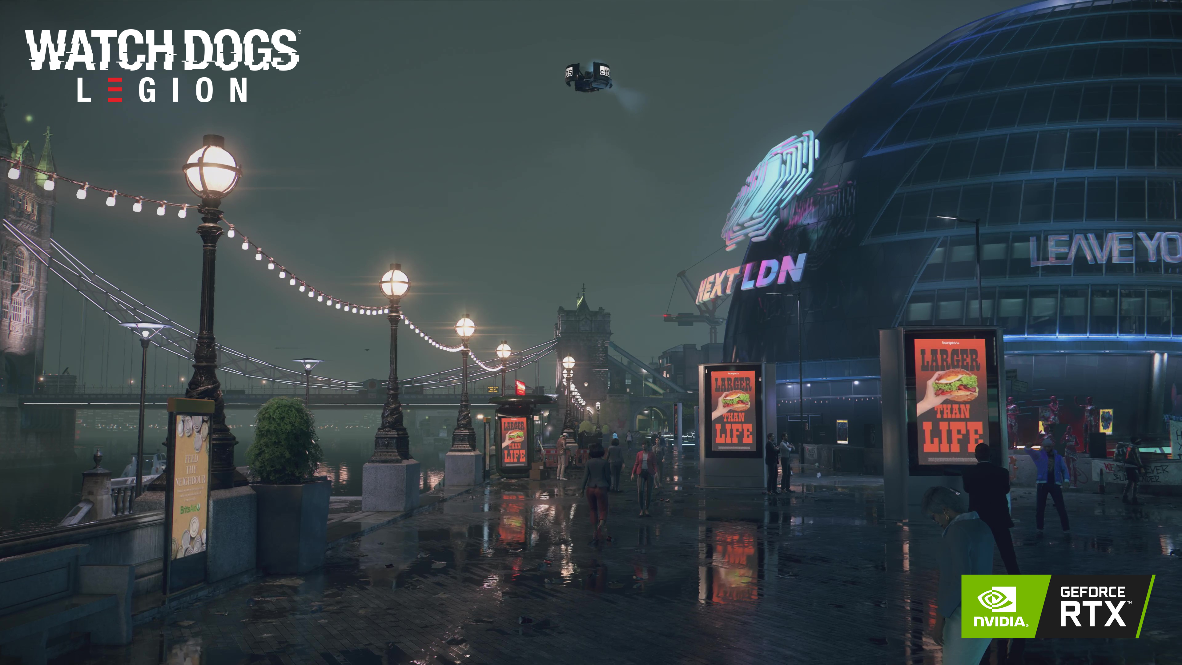 Watch Dogs: Legion  Official RTX Ray Tracing Trailer 
