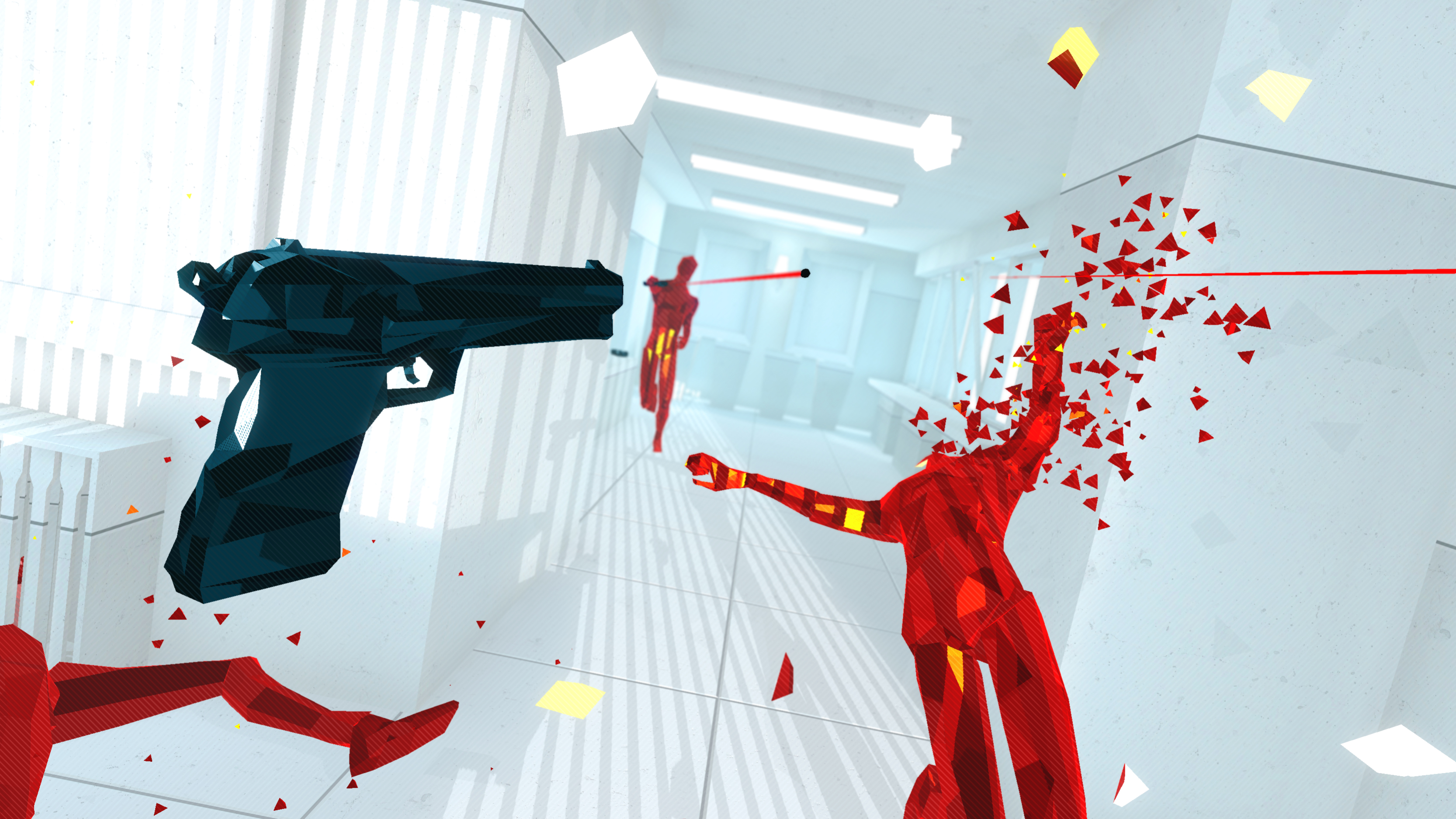Oculus Spotlight Time Is On Your Side In The Visually Mesmerizing Fps Superhot Vr Geforce