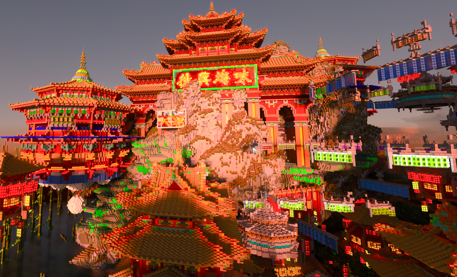 Chinese Pagoda Minecraft Map