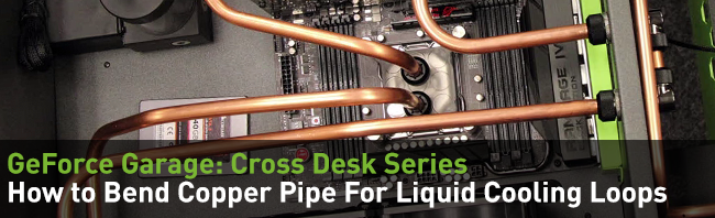 Liquid store cooling pipes