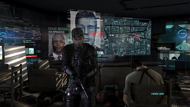 For maximum image quality, select “Field AO & HBAO+” in the Splinter Cell Blacklist options menu to add extra AO shadowing to characters, vehicles and a few unique objects.