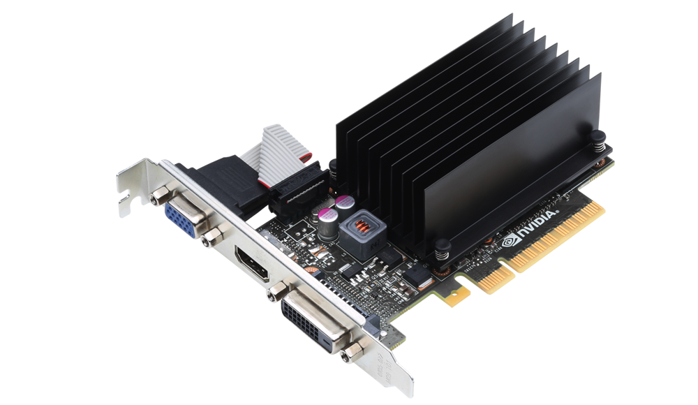 KAER GT 730 Graphics Card, 4GB DDR3, DirectX 11 128 Bit, VGA/DVI-D/HDMI