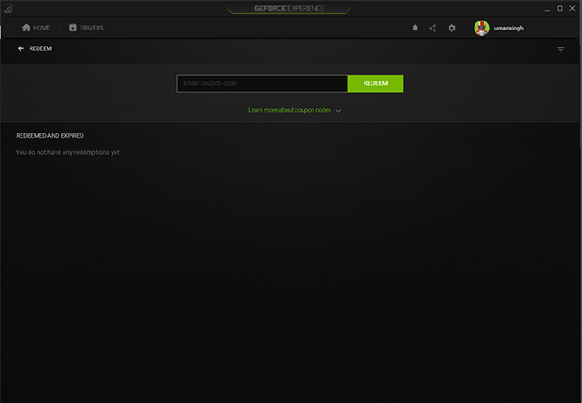 geforce now membership code